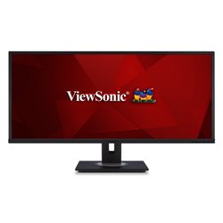 Viewsonic VG Series VG3448 monitor de ecrã 86,4 cm (34") 3440 x 1440 pixels UltraWide Quad HD LED Preto