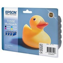 Epson Duck Multipack Canard (T0556)Encres QuickDry N, C, M, J C13T05564010