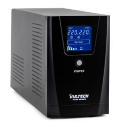 VULTECH UPS 1500VA PURE LINE INTERACTIVE CON ONDA SINUSOIDALE PURA E LCD