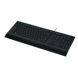 Logitech K280E teclado USB QWERTY Estados Unidos (Internacional) Preto 920-008159