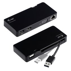 I-TEC DOCKING STATION USB 3.0, LAN ETHERNET RJ45, HDMI, VGA