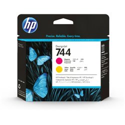 HP Cabezal de impresión DesignJet 744 magenta/amarillo F9J87A