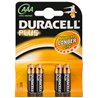 Duracell MN2400B4 pila doméstica Batería de un solo uso AAA Alcalino