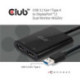 CLUB3D USB3.2 Gen1 Type A to 2x DisplayPort™1.2 Dual Monitor 4K60Hz DisplayLink Video Splitter CSV-1477