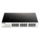 D-Link DGS-1024D switch de rede Não-gerido Gigabit Ethernet (10/100/1000) 1U Preto, Prateado