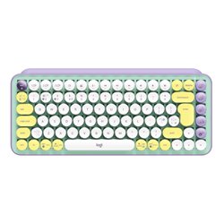 Logitech Pop Keys clavier RF sans fil + Bluetooth QWERTY Italien Couleur menthe 920-010726