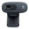 Logitech HD Webcam C270 cámara web 3 MP 1280 x 720 Pixeles USB 2.0 Negro 960-001063