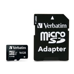 VERBATIM MICRO SDHC 16GB CLASS 10