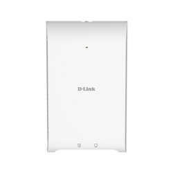 D-LINK ACCESS POINT WIRELESS AC1200 WAVE 2 IN-WALL, POE