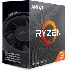 AMD CPU RYZEN 3 4100 4,00GHZ 4 CORE SKT AM4 CACHE 6MB 65W WRAITH STEALTH COOLER