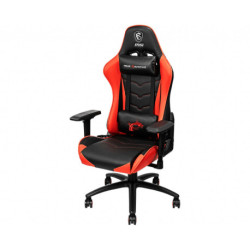 MSI MAG CH120 Gaming Chair 'Black and Red, Steel frame, Recline-able backrest, Adjustable 4D Armrests, breathable foam, 4D A...