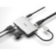 D-Link DUB-M610 base para portátil y replicador de puertos Alámbrico USB 3.2 Gen 1 (3.1 Gen 1) Type-C Aluminio, Negro