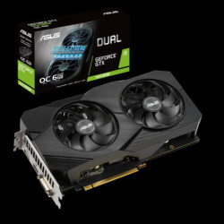 ASUS Dual -GTX1660S-O6G-EVO NVIDIA GeForce GTX 1660 SUPER 6 Go GDDR6 DUAL-GTX1660S-O6G-EV