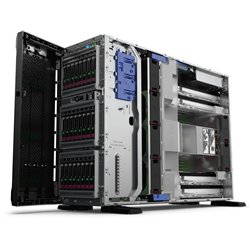 HPE ProLiant Servidor HPE ML350 Gen10 3206R 1P 16 GB-R S100i 4 LFF fuente de alimentación redundante 1x500W P21786-421