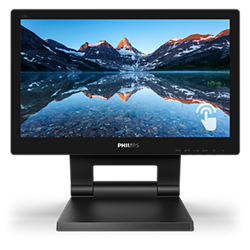 PHILIPS MONITOR TOUCH 15,6" 1366x768 IP54 1O PUNTI TOCCO VGA / DVI / DP / HDMI MULTIMEDIALE