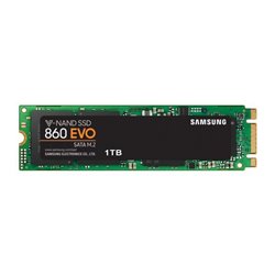 SAMSUNG SSD 860 EVO M.2 2280 1TB 2,5 SATA3 MJX CONTROLLER V-NAND MLC 550/520 MB/S R/W