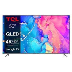 TCL 55C631 SMART TV 55 QLED ULTRA HD 4K HDR ANDROID TV NERO