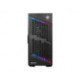 MSI MPG VELOX 100P AIRFLOW Mid Tower Gaming Computer Case 'Black, 3x 120mm Fan + 1x 120mm ARGB Fan, ARGB light 306-7G18P21-809