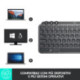 Logitech MX Keys Mini keyboard RF Wireless + Bluetooth QWERTY Italian Graphite 920-010488