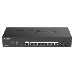 D-Link DGS-2000-10 switch Gestionado L2/L3 Gigabit Ethernet (10/100/1000) 1U Negro