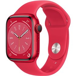 Apple Watch Series 8 OLED 41 mm Rouge GPS (satellite) MNP73TY/A