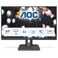 AOC E1 24E1Q pantalla para PC 60,5 cm (23.8) 1920 x 1080 Pixeles Full HD LED Negro
