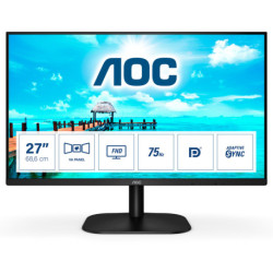 AOC B2 27B2QAM LED display 68,6 cm (27) 1920 x 1080 Pixeles Full HD Negro