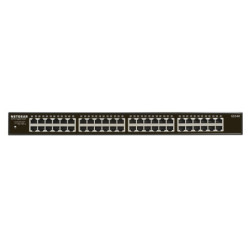 NETGEAR GS348 Unmanaged Gigabit Ethernet (10/100/1000) 1U Schwarz GS348-100EUS