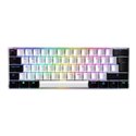 SHARKOON TASTIERA GAMING MECCANICA SGK50 S4 SWITCH KAILH RED, LAYOUT ITA, BIANCO SGK50 S4 WH
