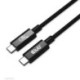 CLUB3D CAC-1575 câble USB 2 m USB4 Gen 2x2 USB C Noir