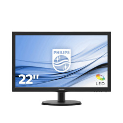 Philips V Line LCD-Monitor mit SmartControl Lite 243V5QHABA/00