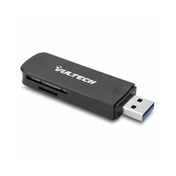 VULTECH LETTORE SD/MICROSD USB 3.0 NERO