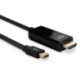 Lindy 36928 adaptador de cable de vídeo 3 m Mini DisplayPort HDMI tipo A (Estándar) Negro