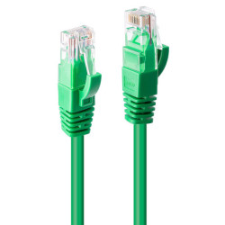 Lindy 2m Cat.6 U/UTP Cable, Green 48048