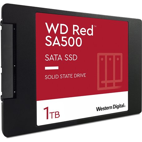 WESTERN DIGITAL SSD RED 1TB 2,5 SATA 3D NAND Read/Write 560/530 Mbps