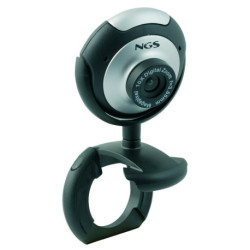 NGS XpressCam300 webcam 5 MP USB 2.0 Preto, Prateado