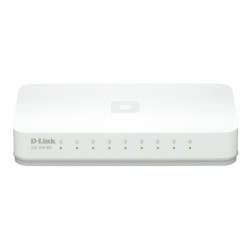 D-Link GO-SW-8E Netzwerk-Switch Unmanaged Fast Ethernet 10/100 Weiß