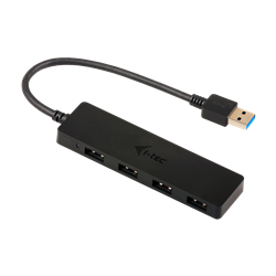 i-tec Advance U3HUB404 hub de interface USB 3.2 Gen 1 (3.1 Gen 1) Type-A 5000 Mbit/s Preto