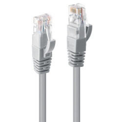 Lindy 0.5m Cat.6 U/UTP Cable, Grey 48001
