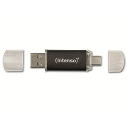 Intenso 3539490 USB flash drive 64 GB USB Type-A / USB Type-C 3.2 Gen 1 (3.1 Gen 1) Anthracite 3539491