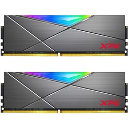 ADATA RAM DDR4 32GB KIT (2x16Gb) XPG Spectrix 3600Mhz CL18 RGB Gray Heatsink