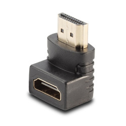 Lindy 41085 changeur de genre de câble HDMI Noir