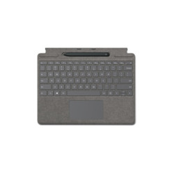 Microsoft Surface 8X6-00070 tastiera per dispositivo mobile Platino Microsoft Cover port Italiano