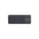 Logitech K400 Plus Tv teclado RF Wireless QWERTY Italiano Preto 920-007135