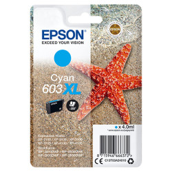 Epson Singlepack Cyan 603XL Ink C13T03A24010