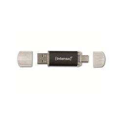 Intenso 3539490 lecteur USB flash 64 Go USB Type-A / USB Type-C 3.2 Gen 1 (3.1 Gen 1) Anthracite