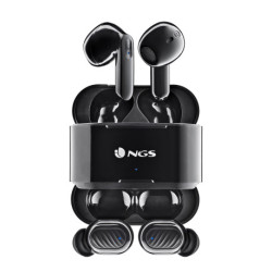 NGS ARTICA DUO Écouteurs Sans fil Ecouteurs Appels/Musique Bluetooth Noir ARTICADUOBLACK