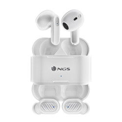NGS ARTICA DUO Kopfhörer Kabellos im Ohr Anrufe/Musik Bluetooth Weiß ARTICADUOWHITE