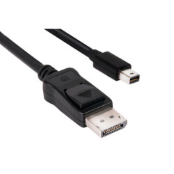 CLUB3D Mini DisplayPort to DisplayPort 1.4 HBR3 8K60Hz Cable, 2 Meter / 6.56 Feet CAC-1115