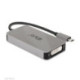CLUB3D CAC-1510-A cavo e adattatore video 0,25 m USB tipo-C DVI Grigio